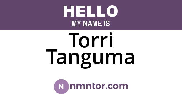 Torri Tanguma