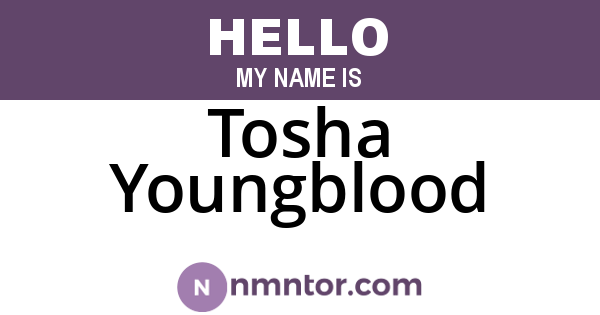 Tosha Youngblood