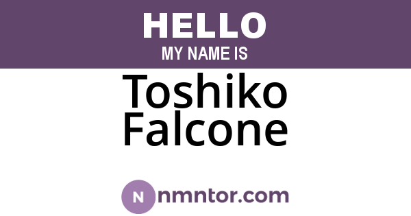 Toshiko Falcone