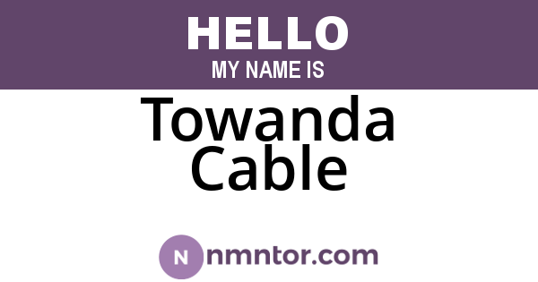 Towanda Cable