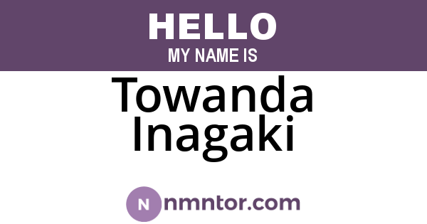 Towanda Inagaki
