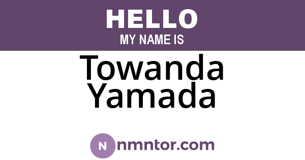 Towanda Yamada