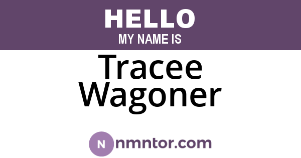 Tracee Wagoner