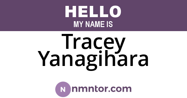 Tracey Yanagihara