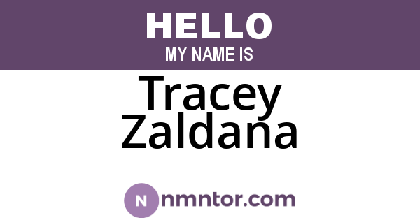 Tracey Zaldana