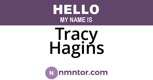 Tracy Hagins