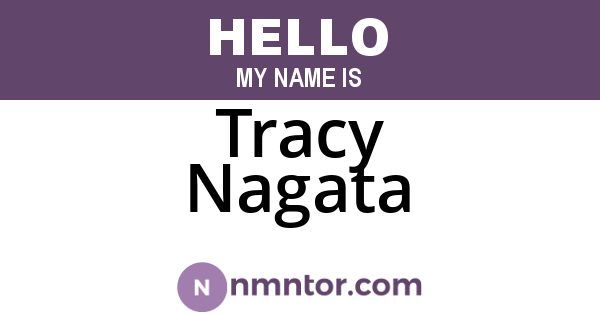 Tracy Nagata