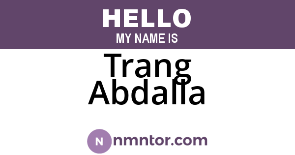 Trang Abdalla