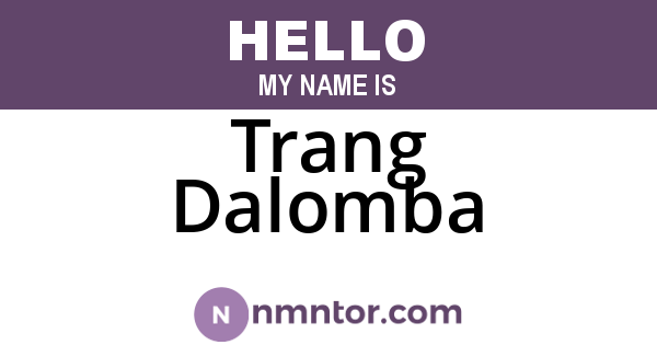 Trang Dalomba