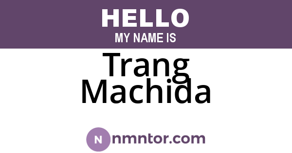 Trang Machida