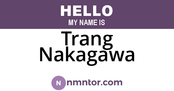Trang Nakagawa