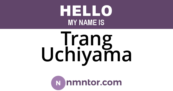 Trang Uchiyama