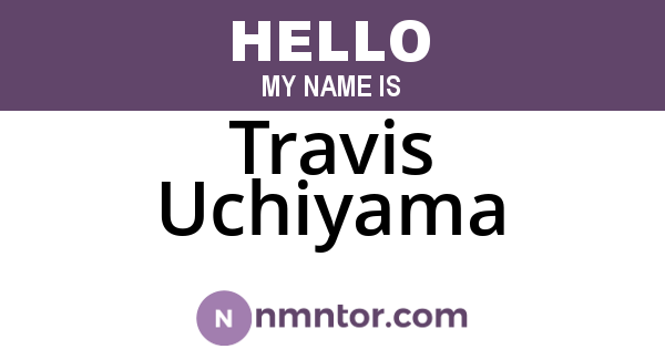 Travis Uchiyama