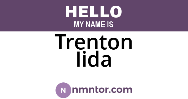Trenton Iida