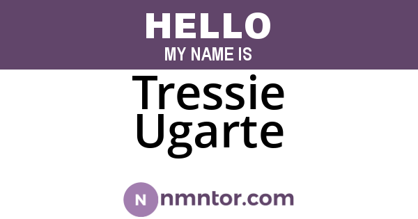 Tressie Ugarte
