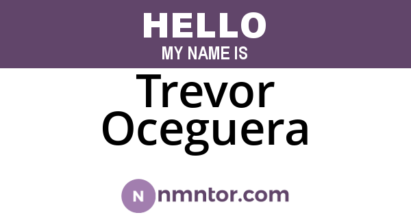 Trevor Oceguera
