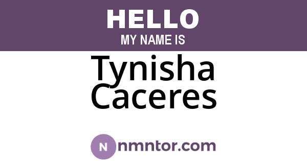Tynisha Caceres