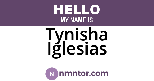 Tynisha Iglesias