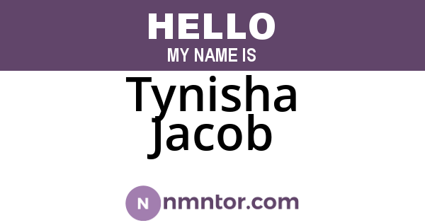 Tynisha Jacob