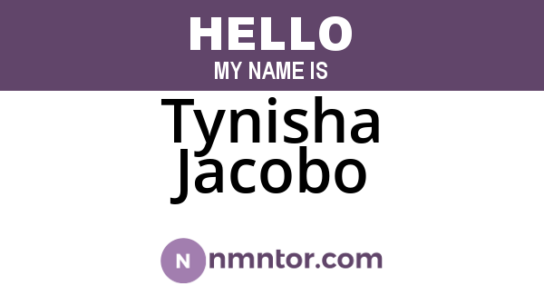 Tynisha Jacobo