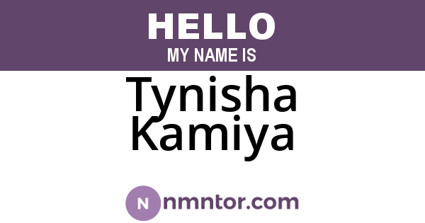 Tynisha Kamiya