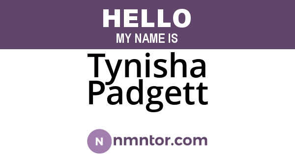 Tynisha Padgett