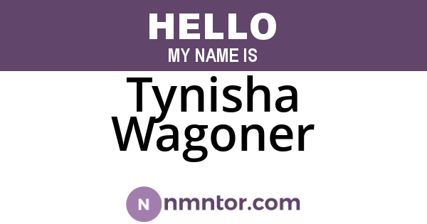 Tynisha Wagoner