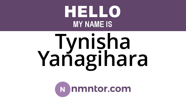 Tynisha Yanagihara