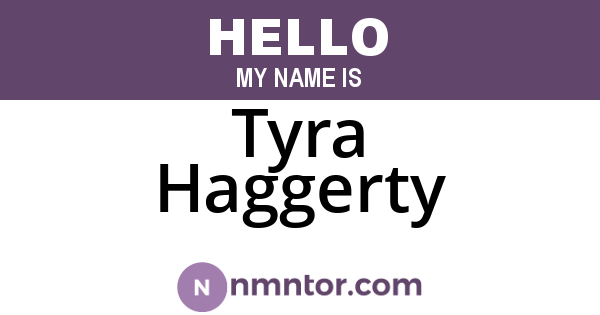 Tyra Haggerty