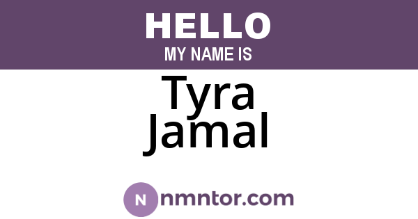 Tyra Jamal