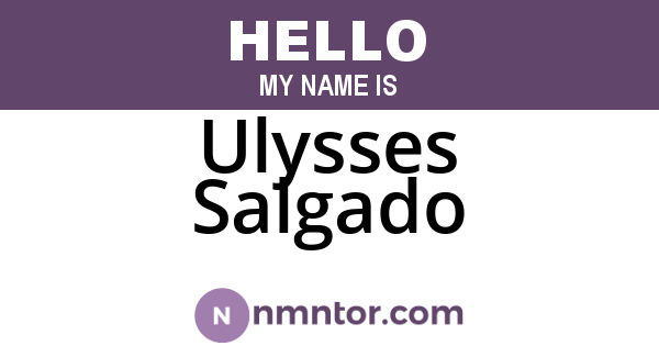 Ulysses Salgado