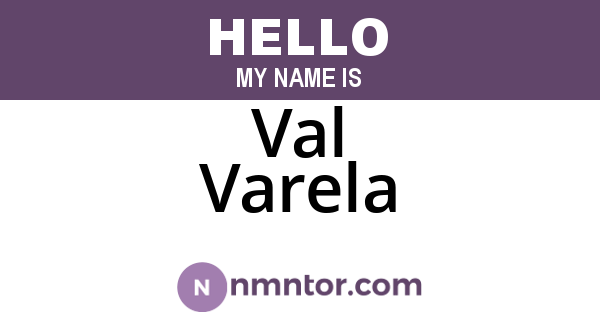 Val Varela