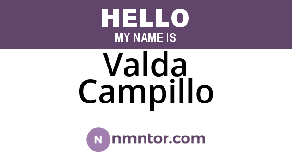 Valda Campillo