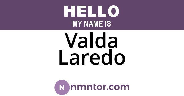 Valda Laredo