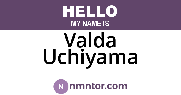 Valda Uchiyama