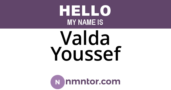 Valda Youssef