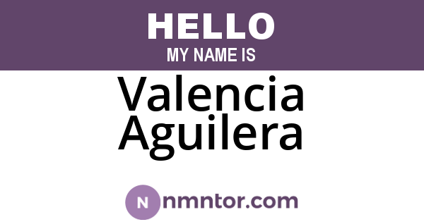 Valencia Aguilera