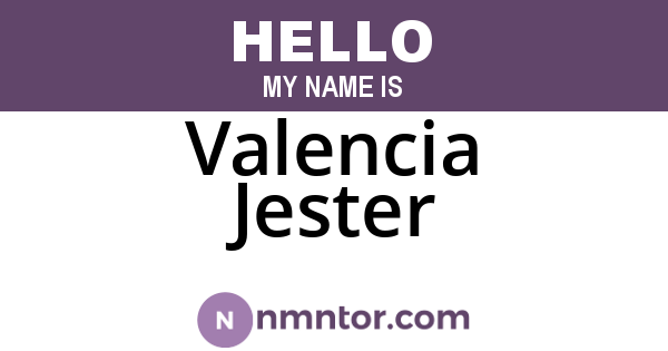 Valencia Jester