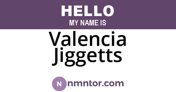 Valencia Jiggetts