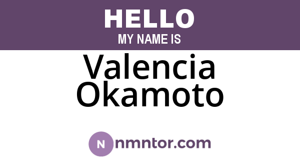 Valencia Okamoto
