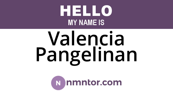 Valencia Pangelinan