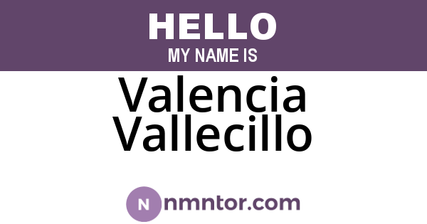 Valencia Vallecillo