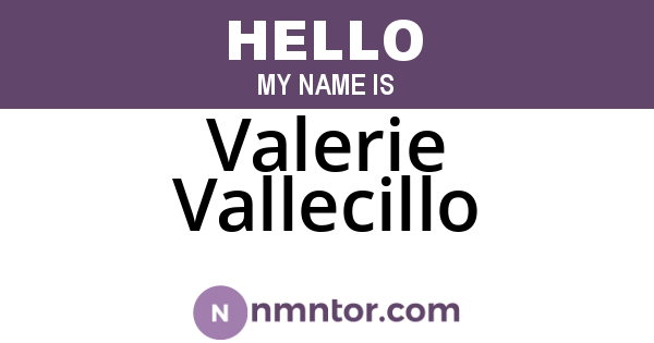 Valerie Vallecillo