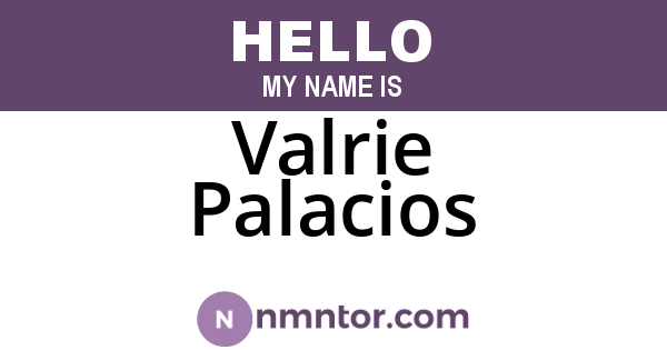 Valrie Palacios