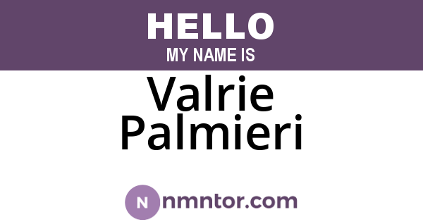 Valrie Palmieri