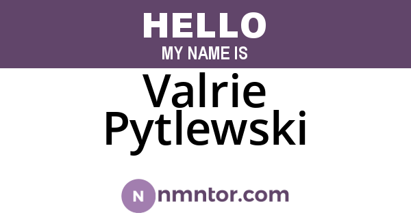 Valrie Pytlewski