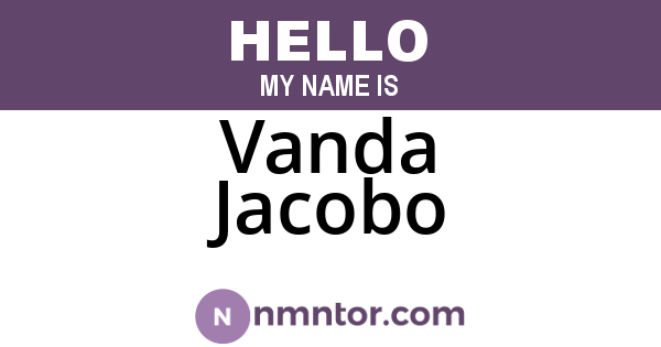 Vanda Jacobo