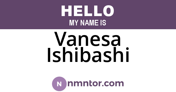 Vanesa Ishibashi