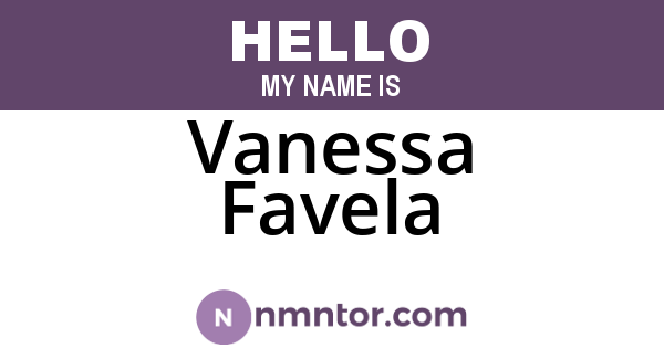 Vanessa Favela