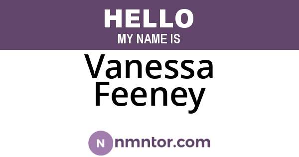 Vanessa Feeney